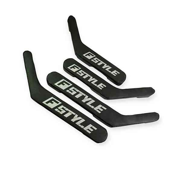 Ручка двери - подлокотник 2106 (4шт) черная с надписью FSTYLE (кожзам) Мукачево