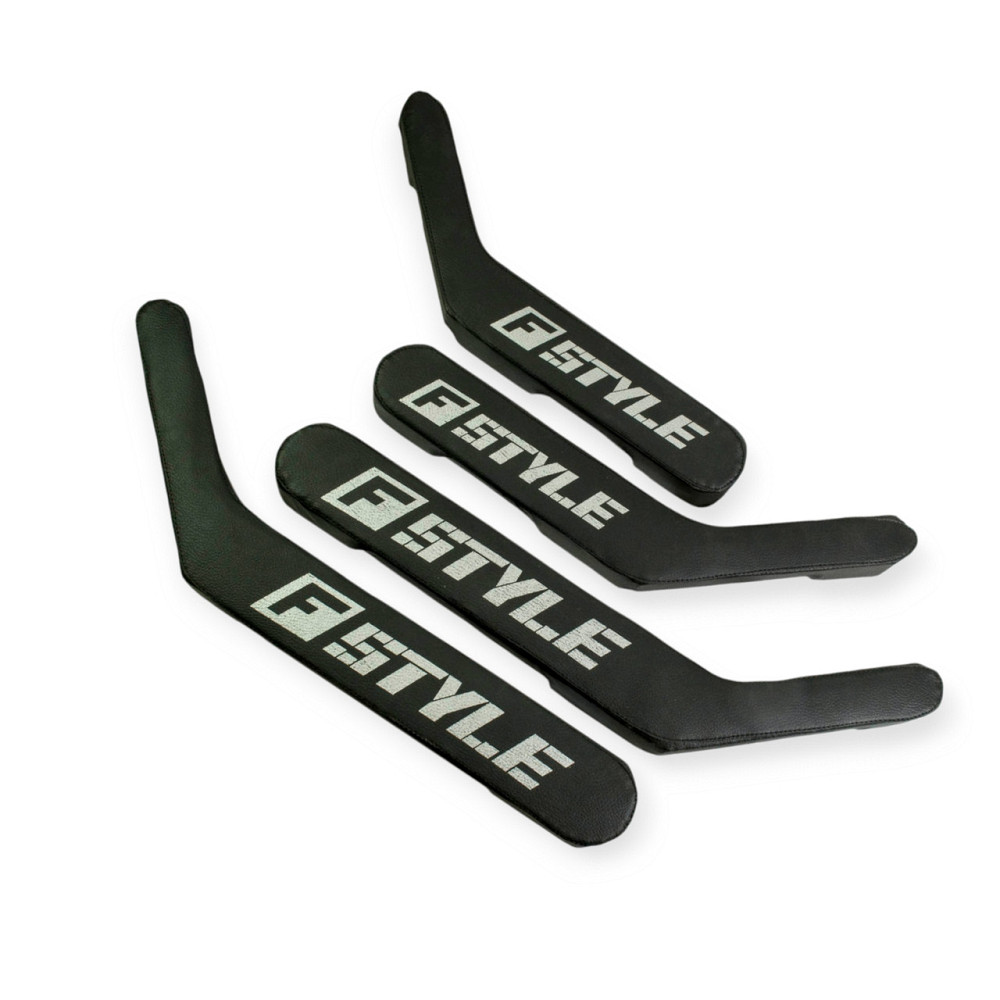 Ручка двери - подлокотник 2106 (4шт) черная с надписью FSTYLE (кожзам) Мукачево - изображение 1