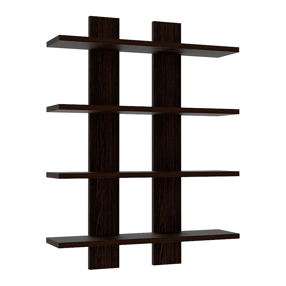 Полиця навісна П-4, Венге Магія, 600/120/800 Львів - фото 1