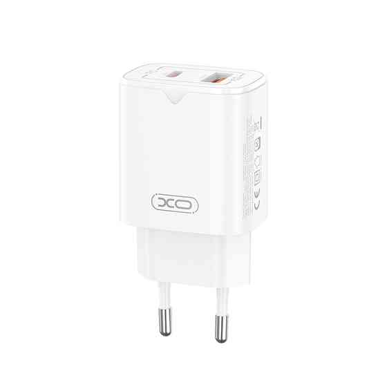 Мережевий зарядний пристрій XO L130 PD30W/QC18W 1USB-C+1USB-A білий Львів