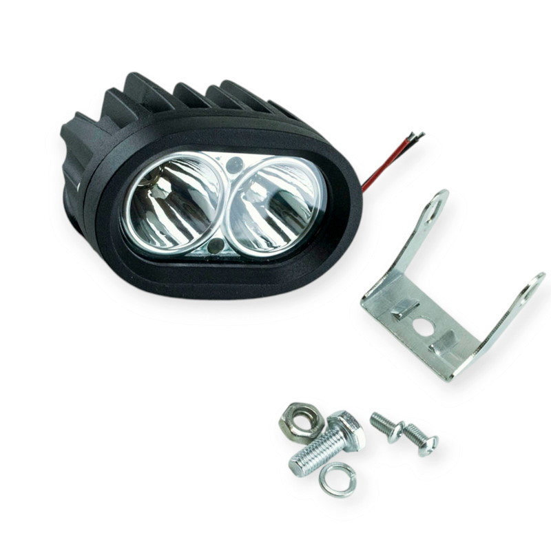 Фара LED овал 100х70 (Дм Ш) 20W ближний дополнительная Мукачево - изображение 1