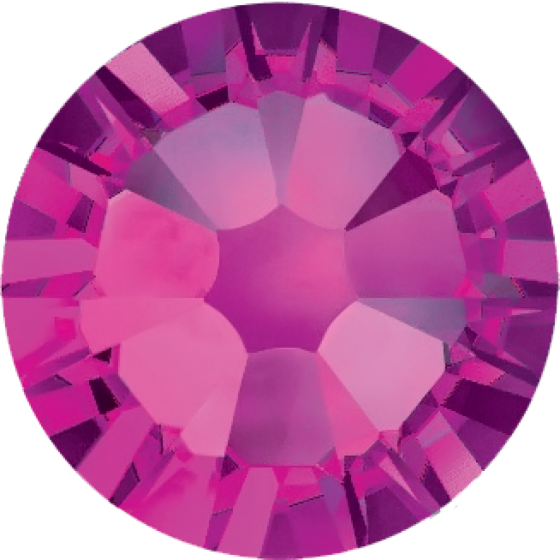 Стрази Swarovski фуксія, SS3 (1400 шт.) у баночці Київ