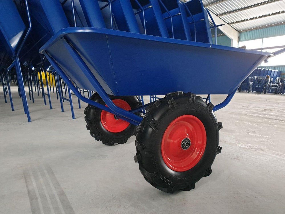 Тачка строительная Garden joys 200 Синий Тачка грузовая Тачка двухколесная строительная Тачка для вывоза мусор Белая Церковь - изображение 2