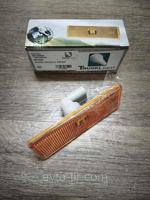 Габаритный фонарь желтый Mercedes Actros / Atego / Axor 120*45 0005445211 0005445311 0005445411 000544711 Луцк - изображение 1