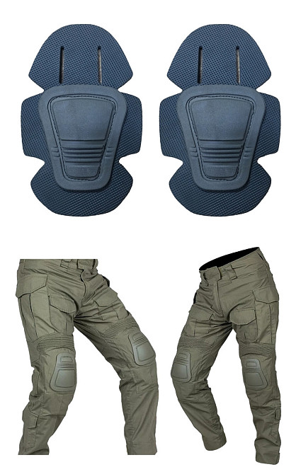 Наколінники у тактичні штани холоші хакі Одеса - фото 4