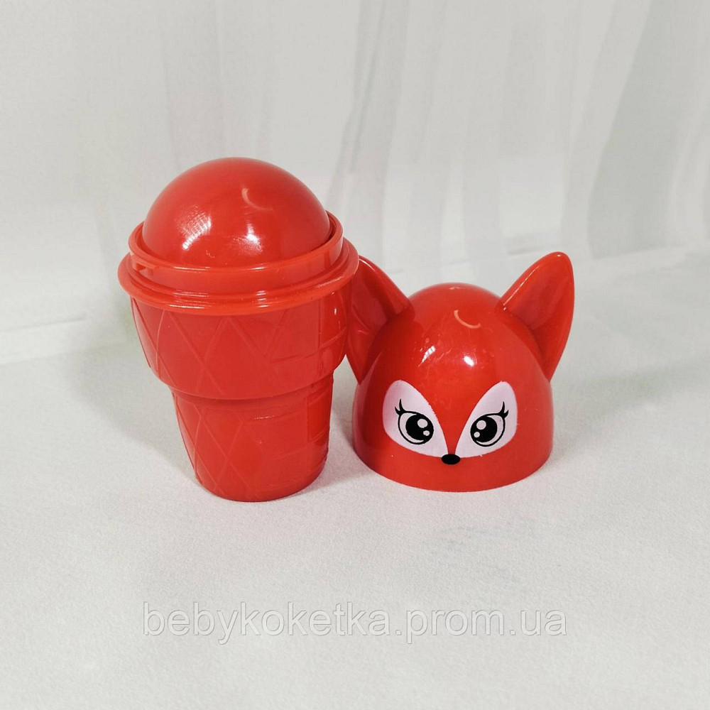 Дитячий бальзам для губ зволожувальний Magic Your Life Lip Balm Морозиво Котик Львів - фото 2