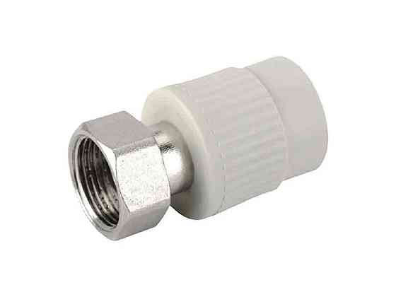 Муфта 3/4 d=25мм з накидною гайкою K0142.PRO - 25x3/4F PPR ТМ KOER Київ