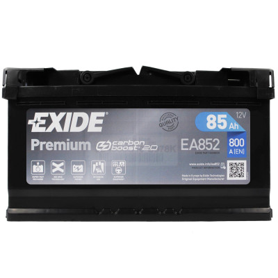 Аккумулятор автомобильный EXIDE PREMIUM 85A (EA852) Винница - изображение 1