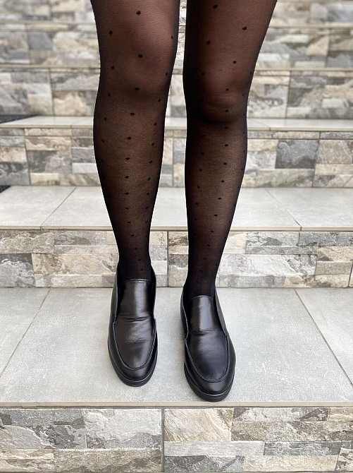 Черевики жіночі RONE чорні натуральна шкіра зима 37р.-24см 39р.-25.5см (Lora-2 4275) Коломыя - изображение 2