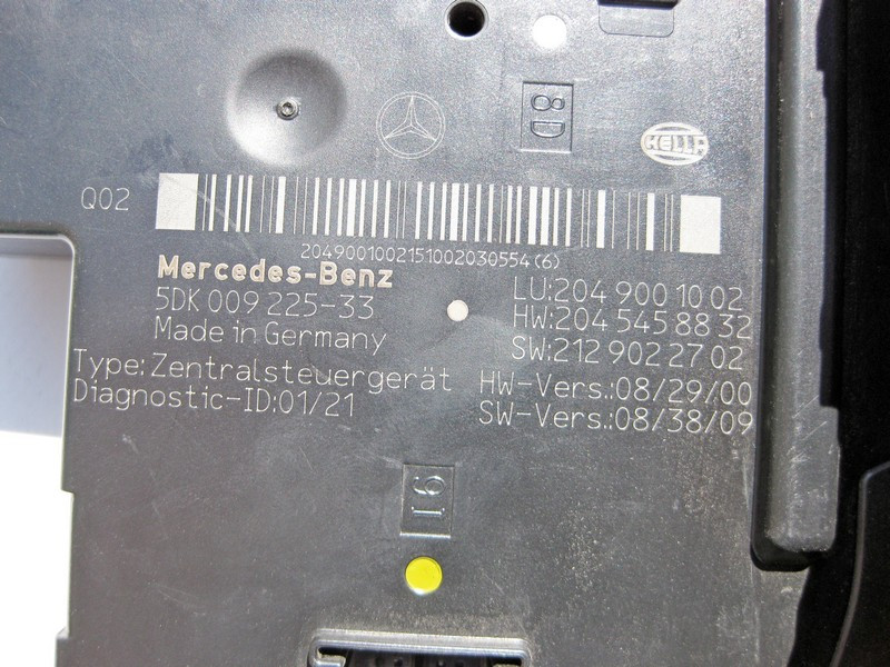 Mercedes-Benz  A2049001002 Блок SAM задній C-Class W204 Одесса - изображение 4