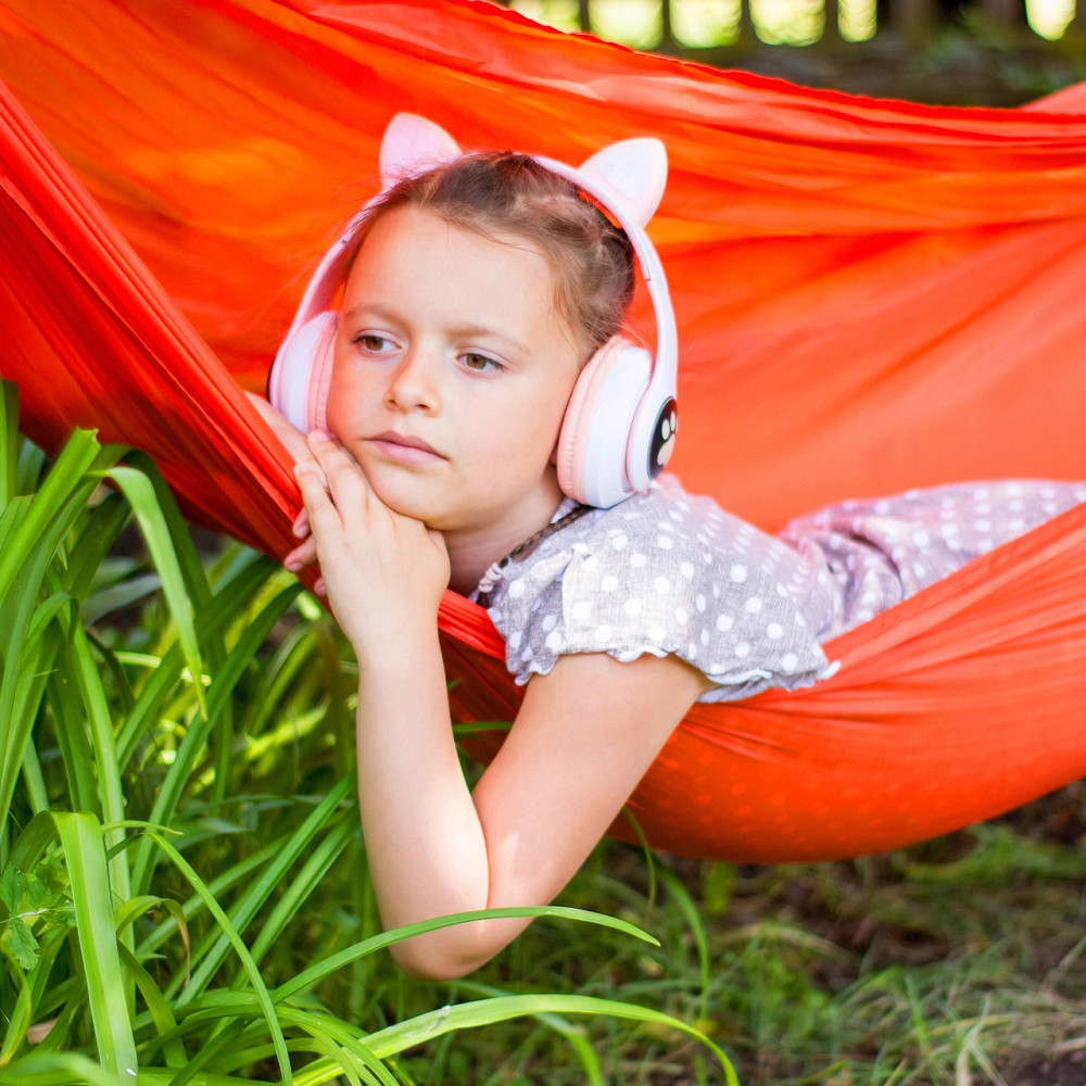 Беспроводные наушники с кошачьими ушками и подсветкой,VZV-23M SBR Киев - изображение 6