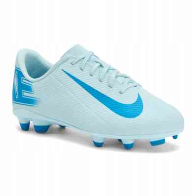 Бутсы Nike Vapor 16 Club Fg/Mg FQ8286-400 34 Білий/Блакитний (197597336602) Винница
