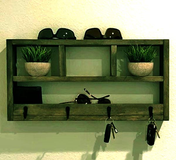 Ключниця дерев'яна "Гламінг 4" моріон Миколаїв - фото 1