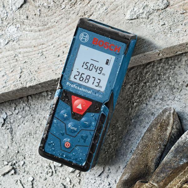 Лазерний далекомір Bosch GLM40 Professional (0601072902) Київ - фото 5