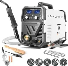 Сварочный апарат STAHLWERK MIG MAG 200 ST PLUS spawarka łukowa w osłonie gazu IGBT z 200 A Киев