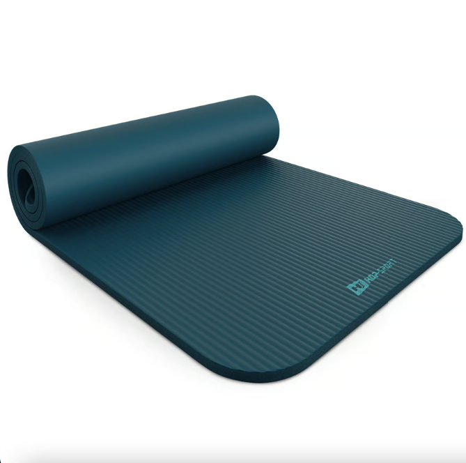 Колрик для йоги Hop-Sport HS-NB015GM NBR 1,5см темный морской Киев - изображение 6