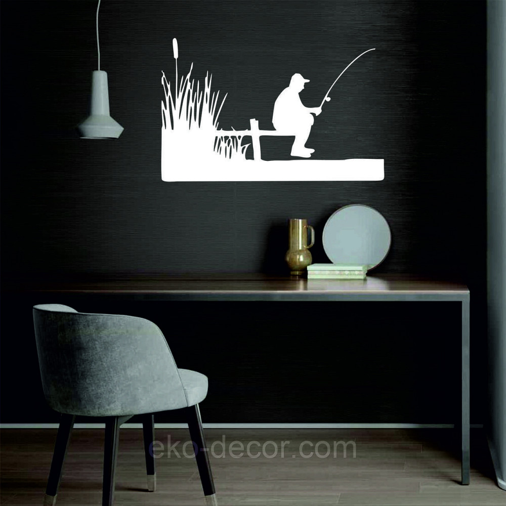 Декоративне настінне Панно «Рибак», Декор на стіну Київ - фото 6