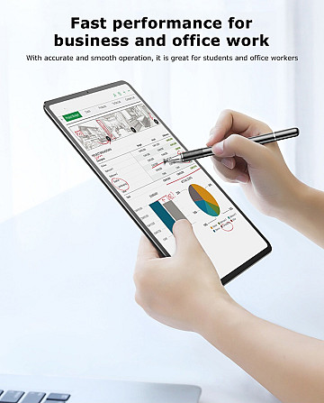 Стілус Baseus Golden Cudgel Capacitive Stylus Pen ACPCL-0S (Сріблястий) Миколаїв - фото 8