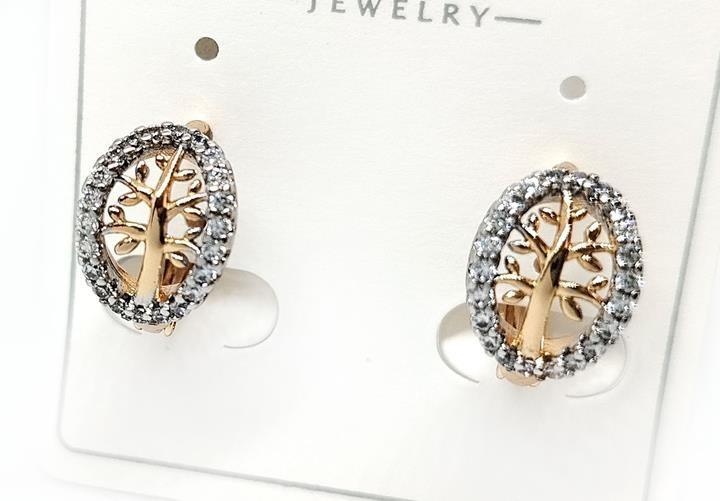 Серьги женские эксклюзивные Дерево Киев - изображение 1