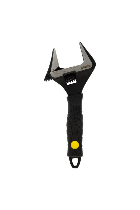 Ключ розвідний MASTERTOOL 150 мм 0-35 мм тонкі губки CrV рукоятка з TPR накладкою 76-0321 Коломыя - изображение 8