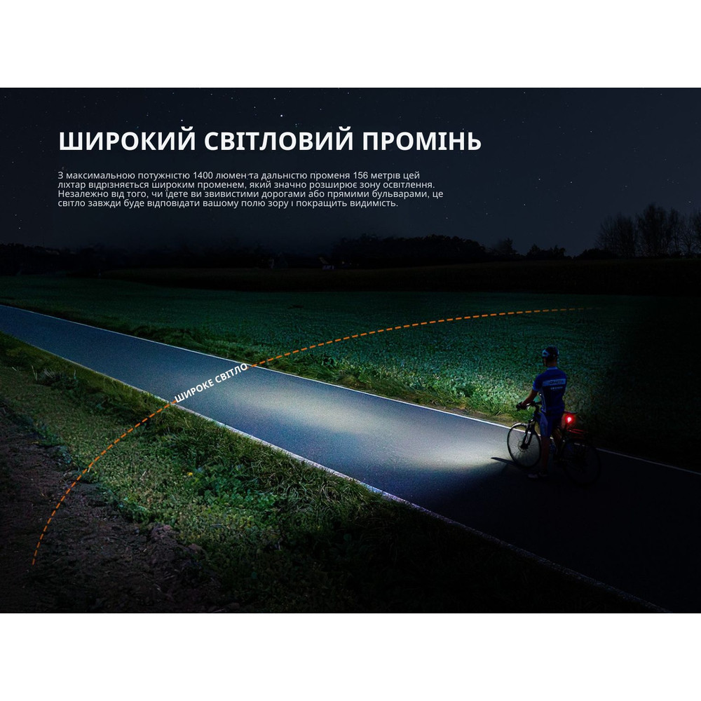 Велофара Fenix ​​BC22R Ровно - изображение 8