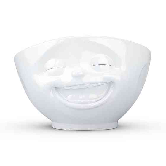 Салатница-пиала Tassen Смех (1000 мл) фарфор Белый Киев