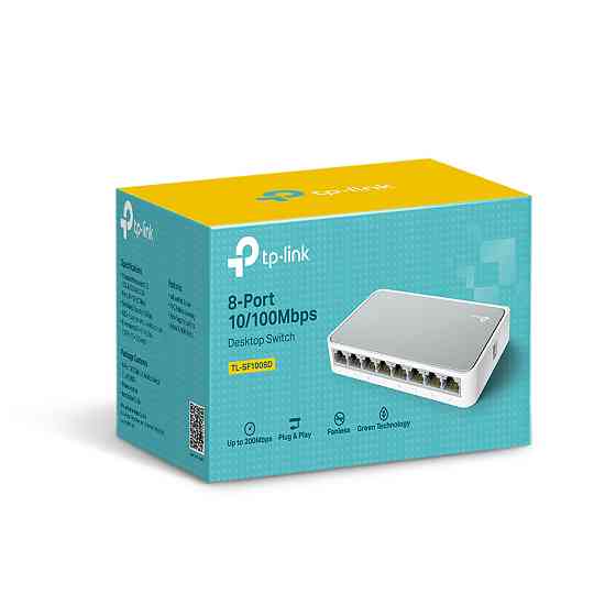 Комутатор TP-Link TL-SF1008D 8-портовий некерований Киев