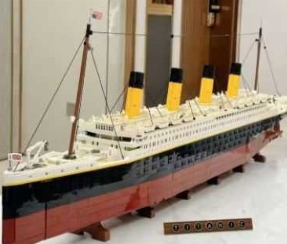 Конструктор Титаник в виде Лего Титаника 1:1 Корабль 9090 деталей. Харьков - изображение 1