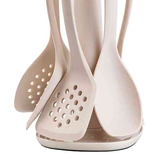 Набір кухонного приладдя на підставці 6 шт бежевий HP27473K Коломия