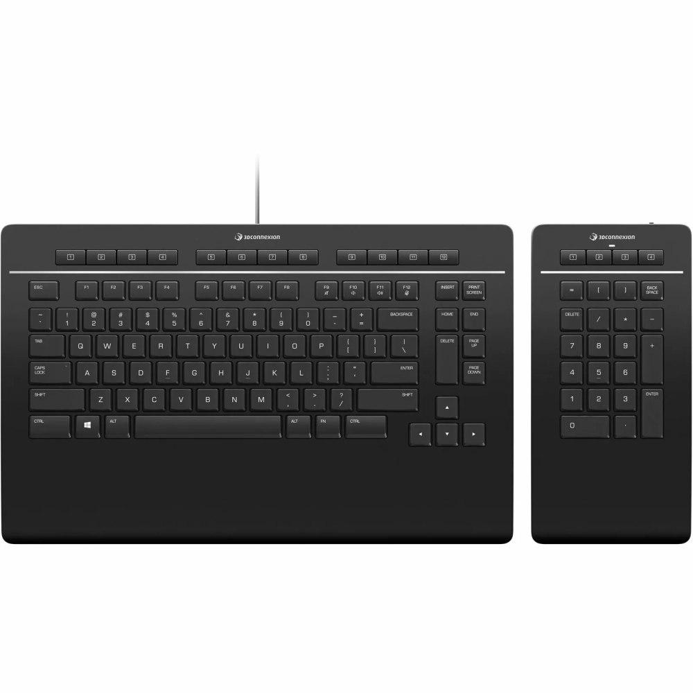 Клавіатура 3Dconnexion Keyboard Pro with Numpad Луцьк - фото 1