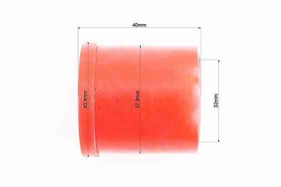 Втулка вилки передньої, пластмас, червона Киев