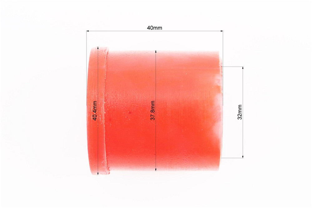 Втулка вилки передньої, пластмас, червона Киев - изображение 2