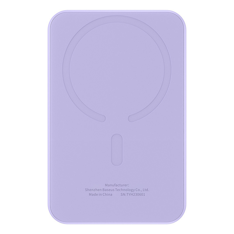 Безпровідний акумулятор Baseus Mini 5000mAh Nebula Purple Київ - фото 6