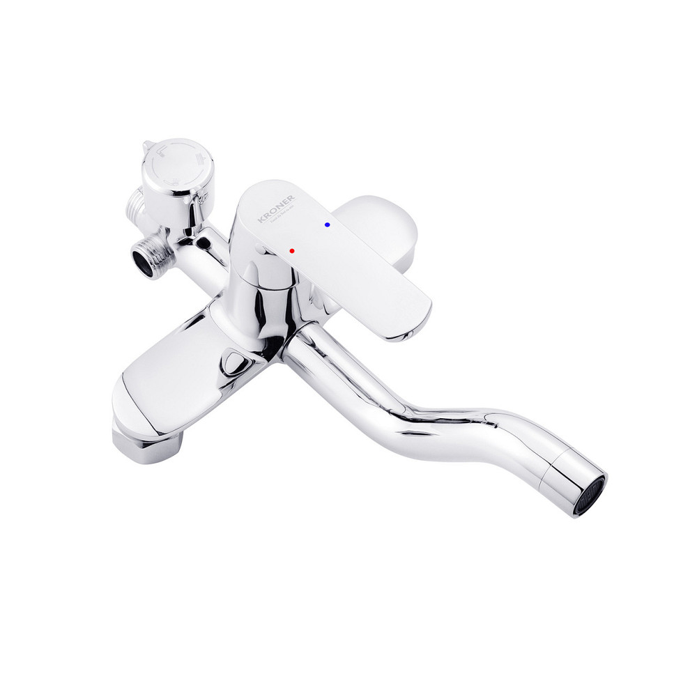 Набір 3 в 1 душова система Kroner Armada-C064K + змішувач Armada-C010 + змішувач Bidet-C082 Київ - фото 5