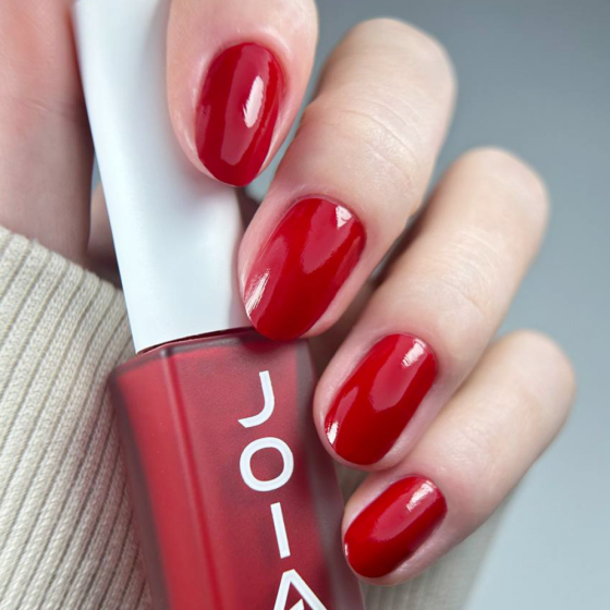Лак для ногтей Nail care polish 4in1 08 Red passion JOIA vegan 8 мл Киев