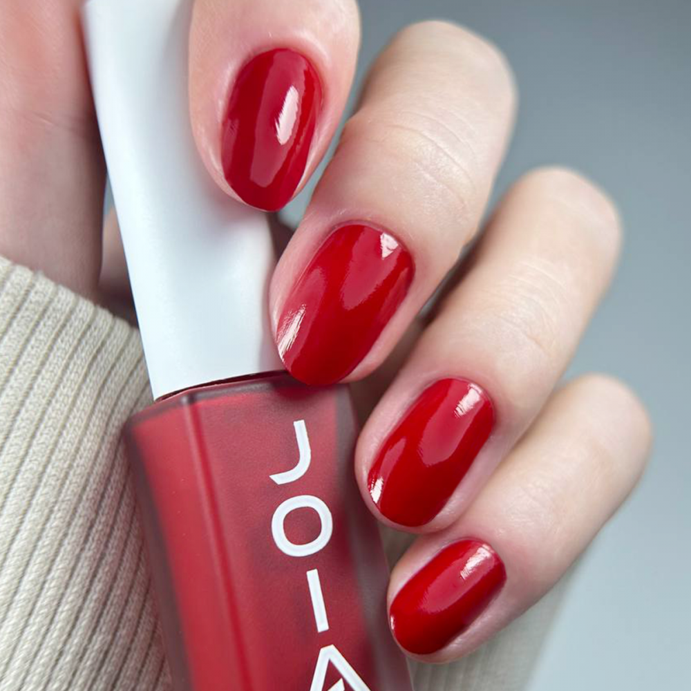 Лак для ногтей Nail care polish 4in1 08 Red passion JOIA vegan 8 мл Киев - изображение 6