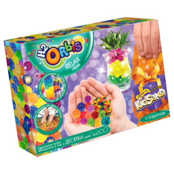 Набір креативної творчості "RELAX BOX" RLX-01-01U, H2Orbis  Помаранчевий Вінниця