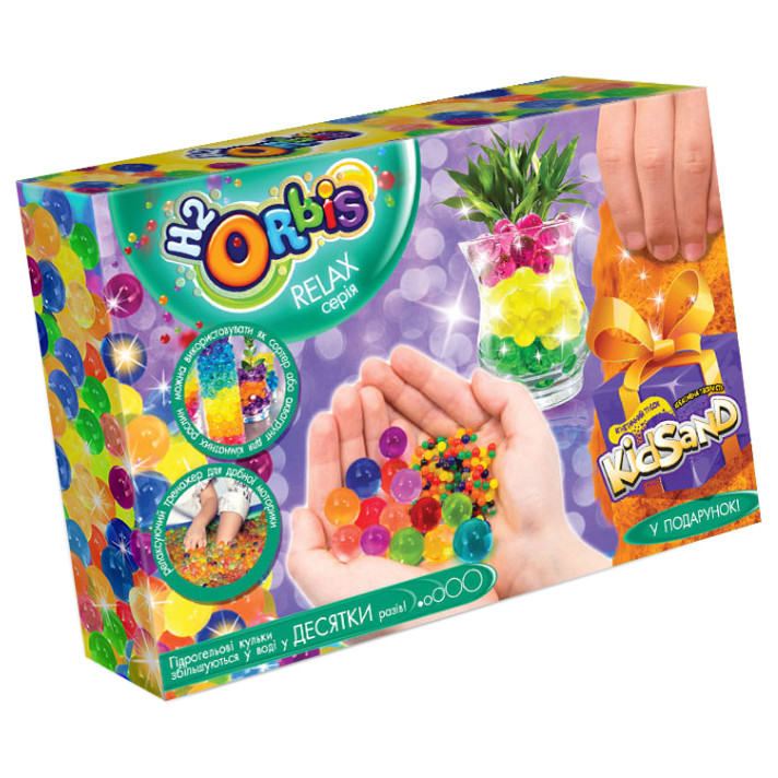 Набір креативної творчості "RELAX BOX" RLX-01-01U, H2Orbis  Помаранчевий Вінниця - фото 1
