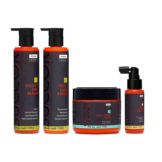 Комплексный бессульфатный уход для волос Set Soft Care Succor Киев