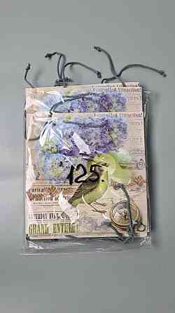 Пакет бумажный подарочный квадратный 23*24*10(артKV-125) (12 шт) Харьков