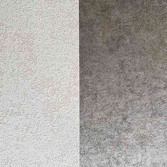 Шпалери флізелінові еко Rasch Kerala 0.53х10 м широкі смуги бежеві і сірий металік ефект потертості Київ