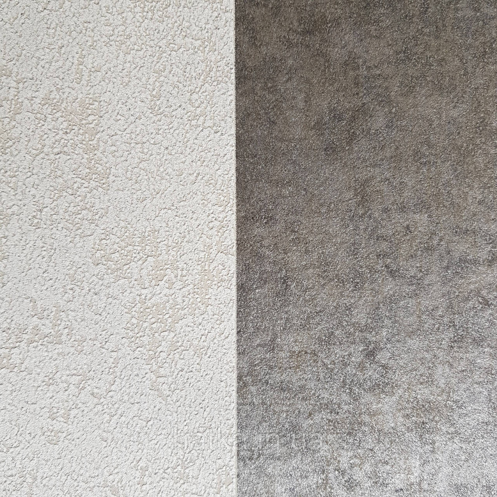 Шпалери флізелінові еко Rasch Kerala 0.53х10 м широкі смуги бежеві і сірий металік ефект потертості Київ - фото 3