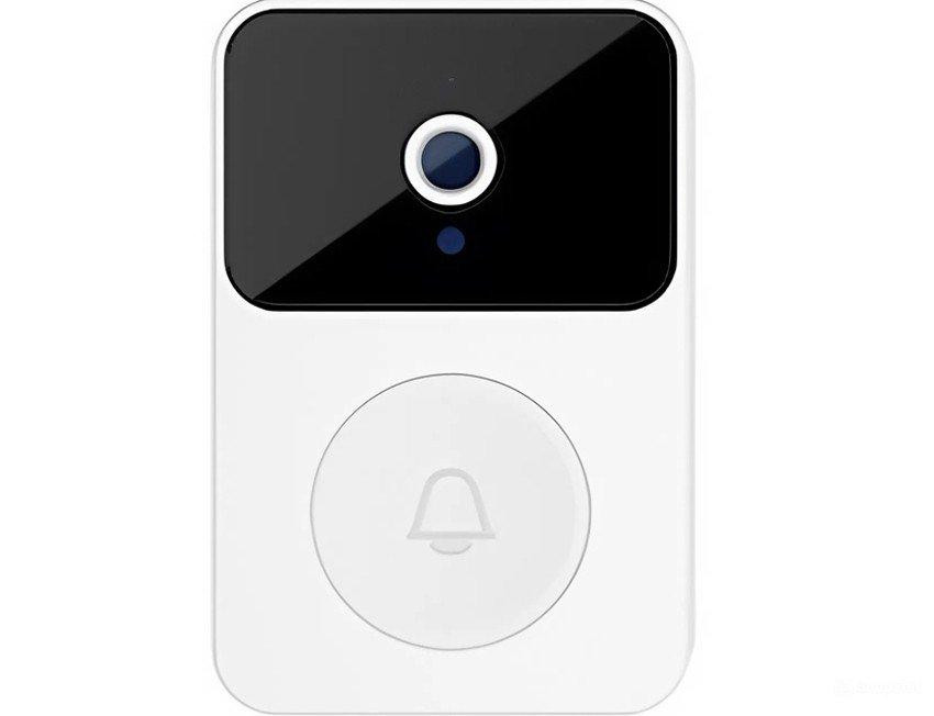 Відеодомофон дзвінок Jmary MF-5 з Wi-Fi вбудований акумулятор 800 mAh Білий Київ - фото 2