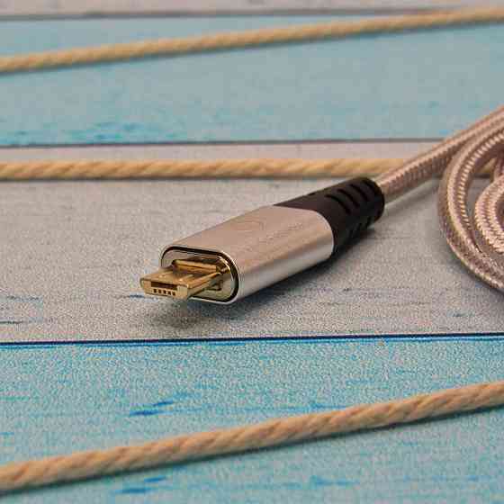 Магнітний кабель Pzoz 1 м MicroUsb Gray Київ