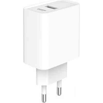 Зарядний пристрій Gembird USB-A + Type-C (PD20W + QC3.0 18W) white (TA-UC-PDQC20-01-W) Вінниця