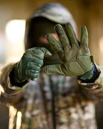 Тактичні рукавички Mechanix M-PACT 3Glove, PRC oliva ПП8217 Одеса