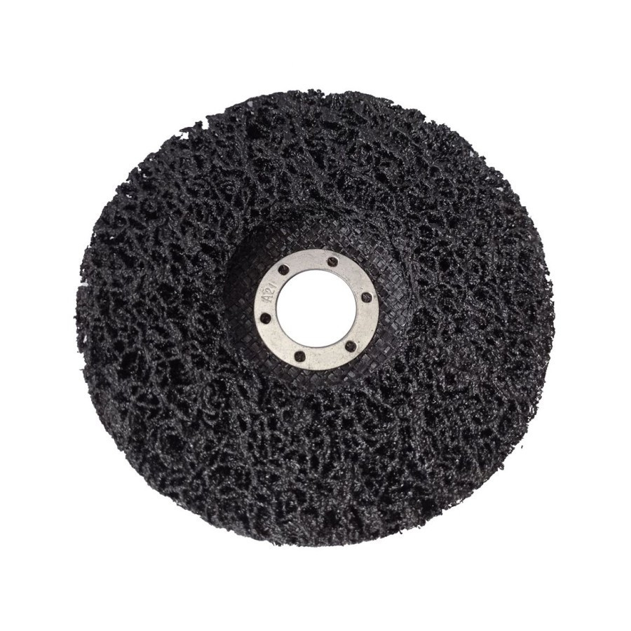 Круг зачисний з нетканого абразиву (корал) Т27 125×22.23 мм чорний м'який ТІТАN Рівне - фото 2