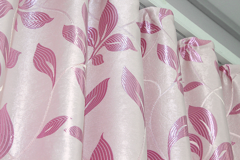 Комплект готових штор VR-Textil Софт № 1158ш Рожевий 150х275 см 2шт (30-972) Київ - фото 6