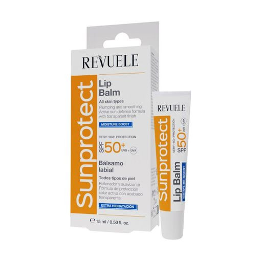 Бальзам для губ Зволожуючий з SPF50+ Sunprotect Revuele 15 мл Київ - фото 5