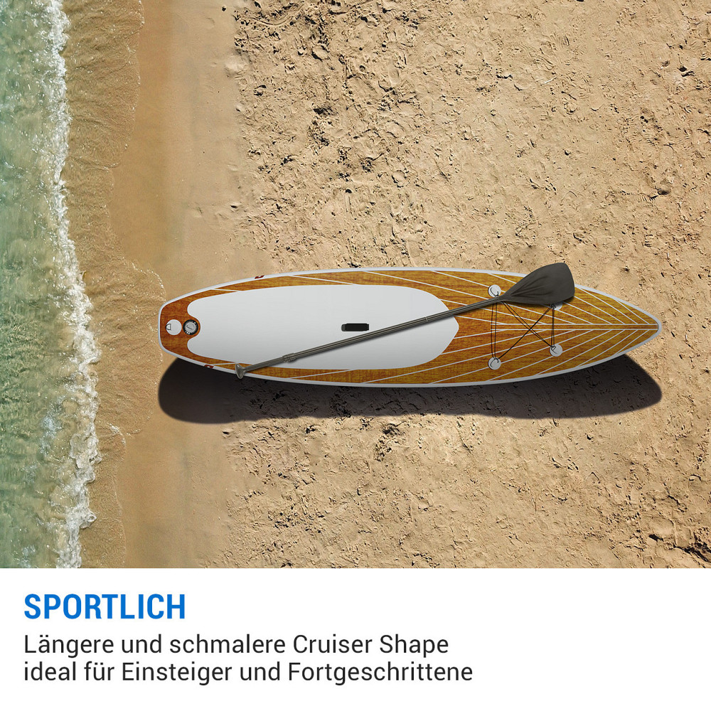 Повний комплект надувної дошки для весла Downwind Cruiser 10,8 330x77x15 см M — 330x10x77 см (Німеччина, читати Рівне - фото 4